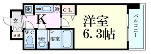 アドバンス新大阪ウエストゲートの物件間取画像